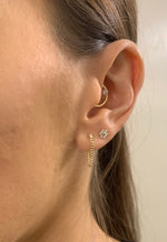 Cargar imagen en el visor de la galería, Bead Chain Stud Earrings - Online Exclusive
