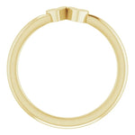 Charger l&#39;image dans la galerie, Solid 14kt Gold Engravable Two Heart Ring  - Online Exclusive
