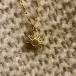 Load image into Gallery viewer, Mini Sun Necklace
