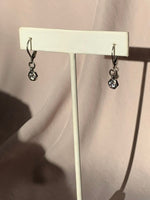 Load image into Gallery viewer, Geometric Cubic Zirconia Stainless Steel Earrings
