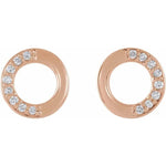 Charger l&#39;image dans la galerie, Diamond Accent Circle Earrings - Online Exclusive
