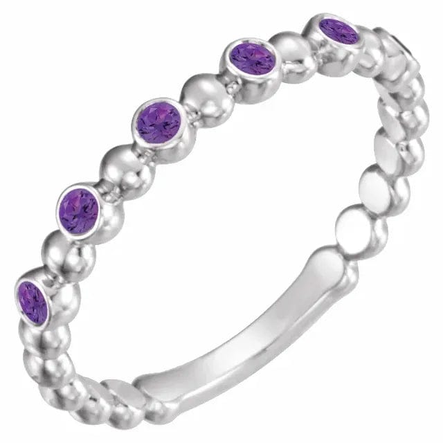 Amethyst Stacking Band - Online Exclusive