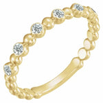 Load image into Gallery viewer, Diamond Stacking Band - Online Exclusive
