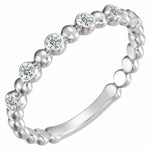 Load image into Gallery viewer, Diamond Stacking Band - Online Exclusive
