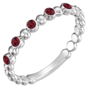 Ruby Stacking Band - Online Exclusive