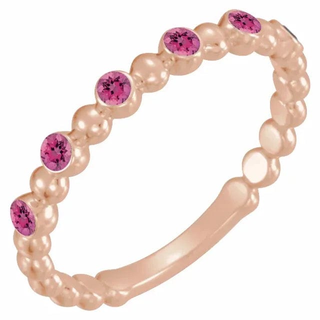 Pink Tourmaline Stacking Band - Online Exclusive