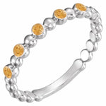 Load image into Gallery viewer, Citrine Stacking Band - Online Exclusive
