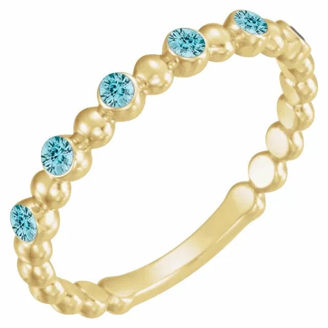 Blue Zircon Stacking Band - Online Exclusive
