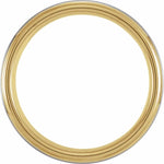 Cargar imagen en el visor de la galería, Men&#39;s 18kt Yellow Gold PVD Flat Edge Tungsten Band - Online Exclusive
