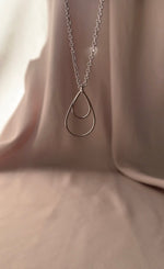 Load image into Gallery viewer, Stainless Steel Tear Drop Necklace
