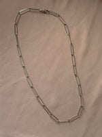 Cargar imagen en el visor de la galería, Stainless Steel Paperclip Chain
