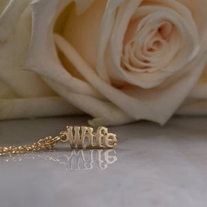 Wife Charm Necklace