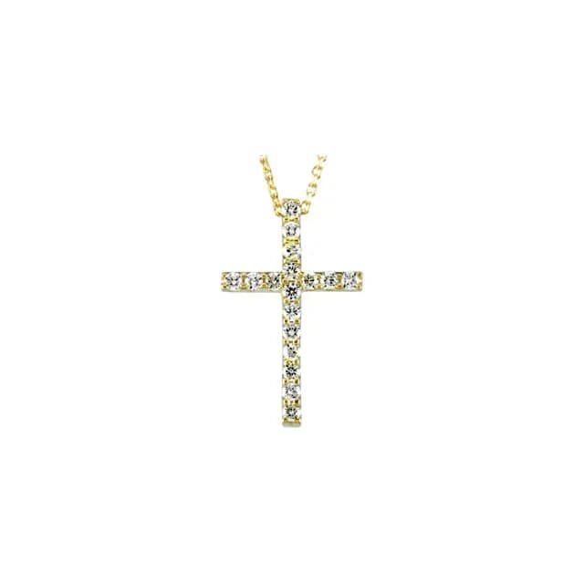 Diamond Cross Necklace - Online Exclusive
