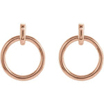 Load image into Gallery viewer, Circle Dangle Earrings - Online Exclusive
