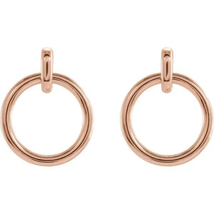 Circle Dangle Earrings - Online Exclusive