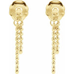 Cargar imagen en el visor de la galería, Bead Chain Stud Earrings - Online Exclusive

