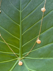 Dainty Gold Seashell Necklace - Jewelers Garden