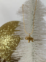 Cargar imagen en el visor de la galería, Gold Elephant Necklace

