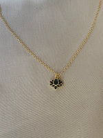 Load image into Gallery viewer, Black Lotus Necklace
