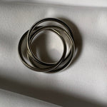 Cargar imagen en el visor de la galería, Stainless Steel 3 Band Ring
