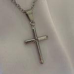 Charger l&#39;image dans la galerie, Stainless Steel Cross Necklace
