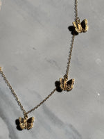 將圖片載入圖庫檢視器 Gold Butterfly Necklace - Jewelers Garden
