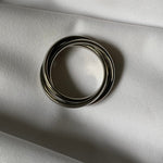 Charger l&#39;image dans la galerie, Stainless Steel 3 Band Ring
