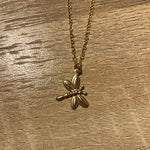 將圖片載入圖庫檢視器 Dragonfly Charm Necklace - Jewelers Garden
