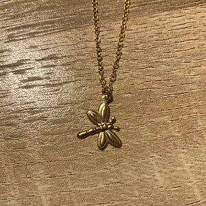 Dragonfly Charm Necklace - Jewelers Garden