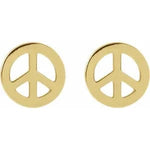 Load image into Gallery viewer, Peace Sign Earrings - Online Exclusive
