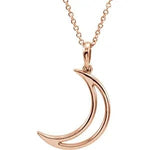 Load image into Gallery viewer, Crescent Moon Necklace - Online Exclusive
