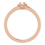 Cargar imagen en el visor de la galería, Rope Solitaire Diamond Ring 1/5ct - Online Exclusive
