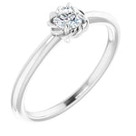 Charger l&#39;image dans la galerie, Rope Solitaire Diamond Ring 1/5ct - Online Exclusive
