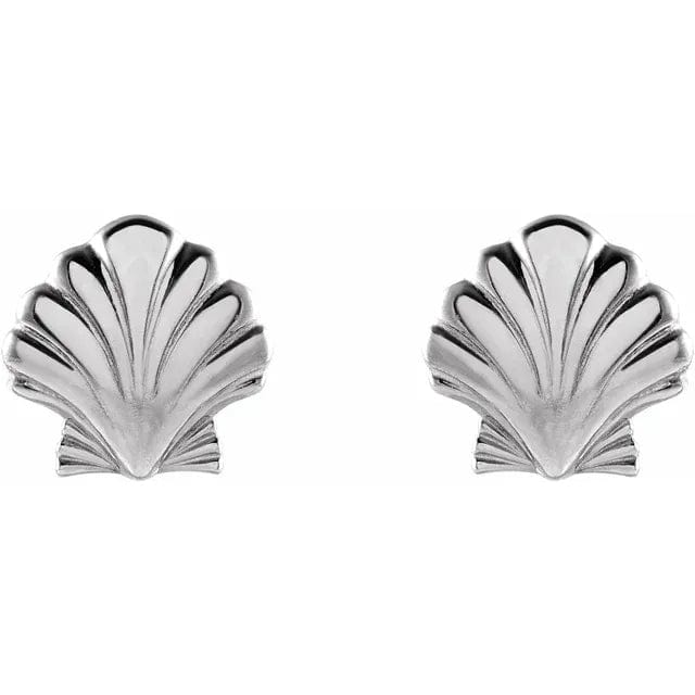 Seashell Stud Earrings - Online Exclusive