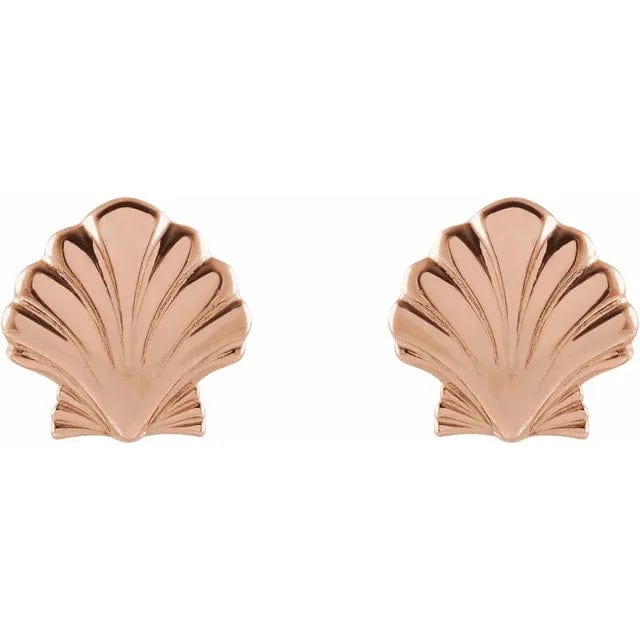 Seashell Stud Earrings - Online Exclusive