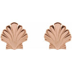 Cargar imagen en el visor de la galería, Seashell Stud Earrings - Online Exclusive
