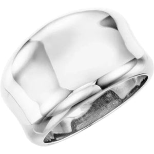 Concave Metal Ring - Online Exclusive