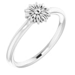 Load image into Gallery viewer, Floral Metal Ring - Online Exclusive
