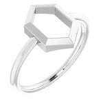 Load image into Gallery viewer, Geometric Negative Space Ring - Online Exclusive
