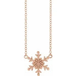 Load image into Gallery viewer, Petite Snowflake Pendant - Online Exclusive
